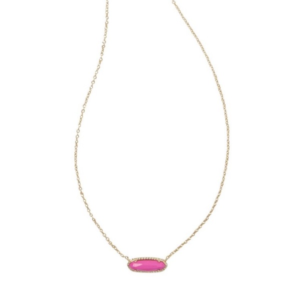Kendra Scott Eva Magnesite 14K Gold
Over Brass Pendant Necklace Magenta new 🆕 - Picture 1 of 6